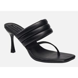 French Connection Women's Valerie Heel Sandals - Black - Size 6.5 NEW in a box!